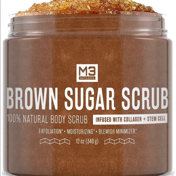 M3 Brown Sugar Scub Infused Collegen + Stem Cell - Picture 2 of 5